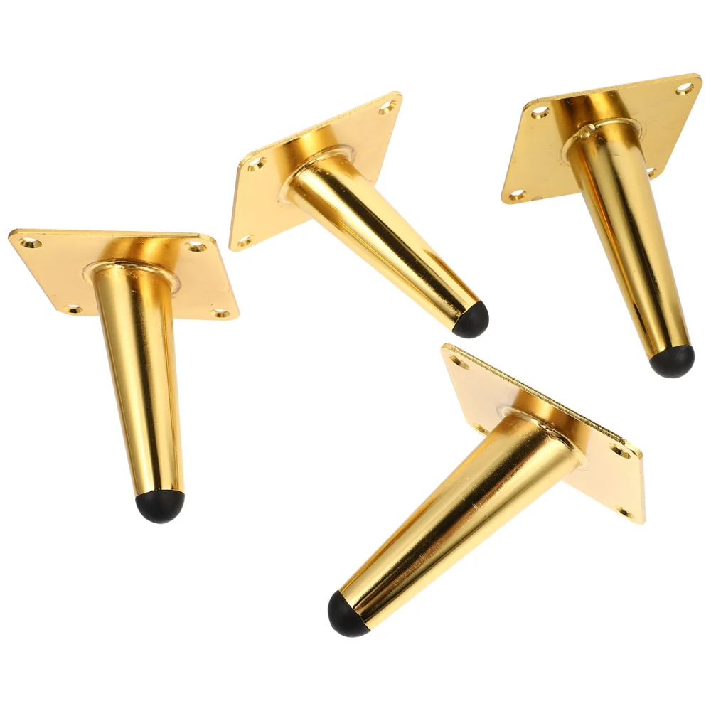

4pcs Home Metal Iron Sofa Leg Cabinet Leg Bed Leg Furniture Support Feet