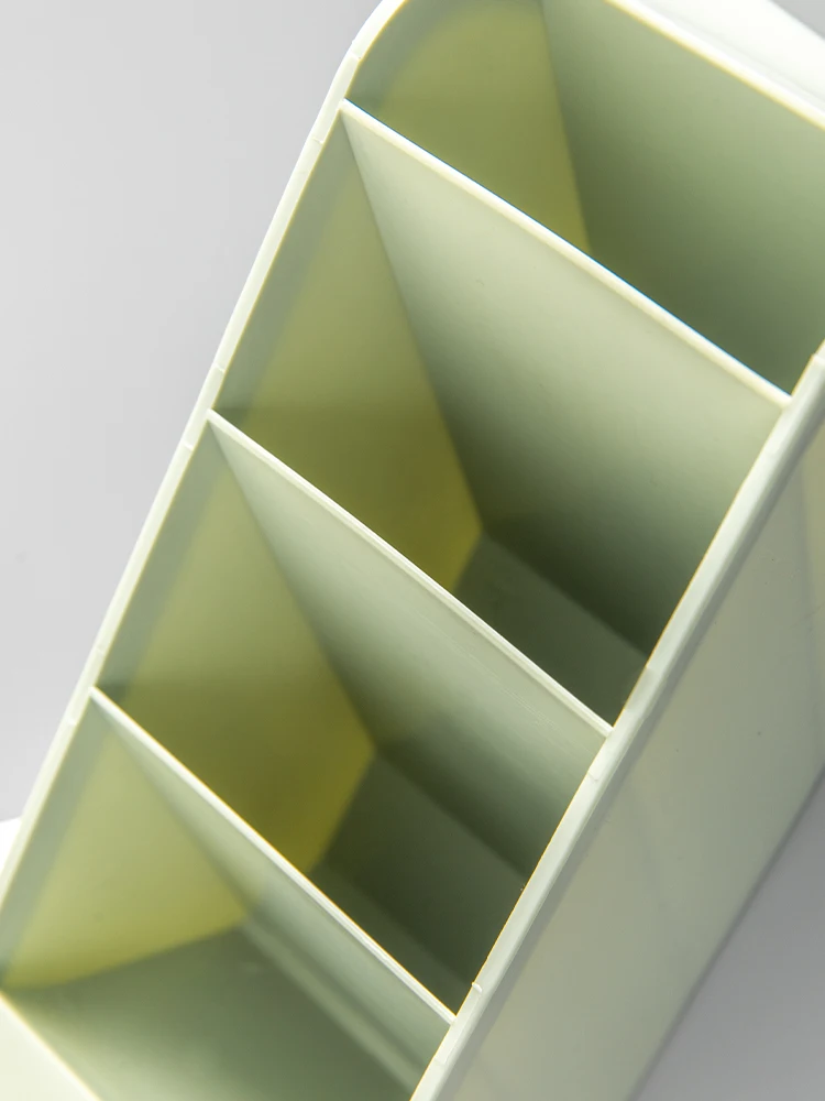 Multi-function 4 Grid Desktop Pen Holder Office School Storage Case Plastic Box Desk Pencil Organizer pf92606543 | Дом и сад