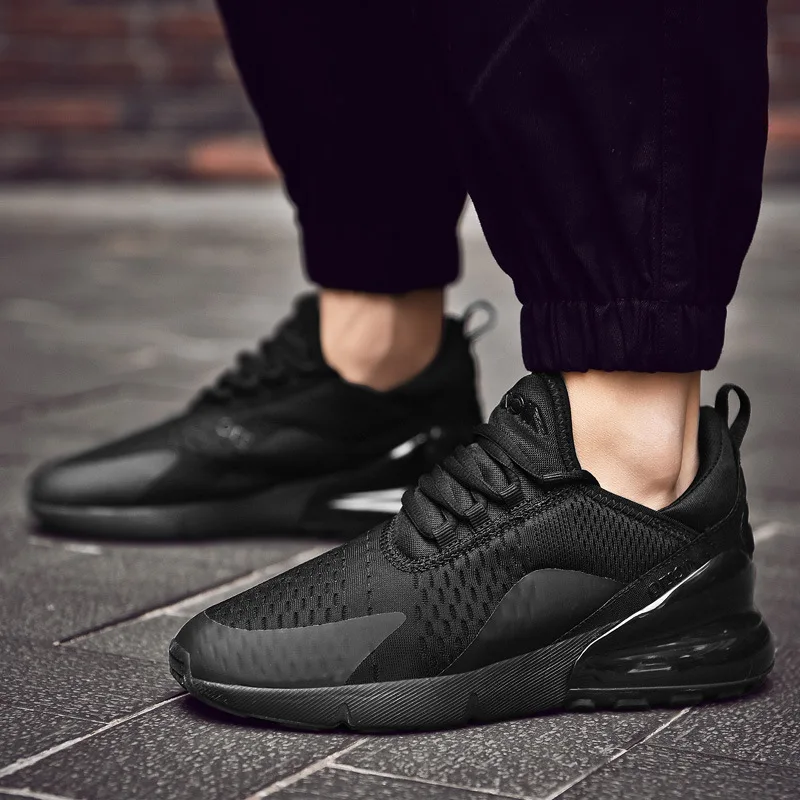 

New Spring and Summer Breathable Mesh Air Cushion Shoes Women's Gym Sports Shock Absorption Running Shoes Unisex Shoes