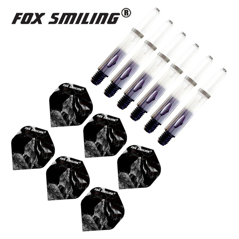 Фокс Smiling 6 шт. 2BA 35 мм нейлоновая Дротика с s цветной Дарт аксессуары|Дартс| |
