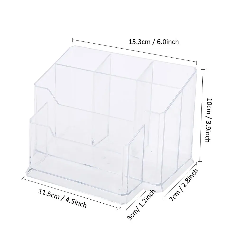 

Transparent Plastic Tattoo Machine Holder Box Permanent Makeup Eyebrow Pen Organizer Storage Container Tattoo Accessories Supply