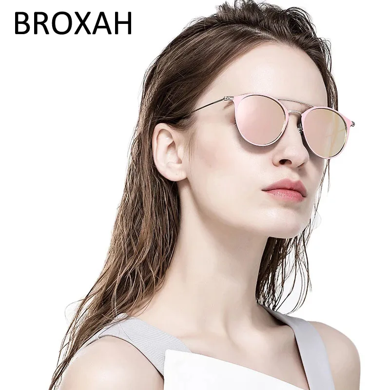 Солнечные очки в металлической оправе UV400 женские роскошные поляризационные