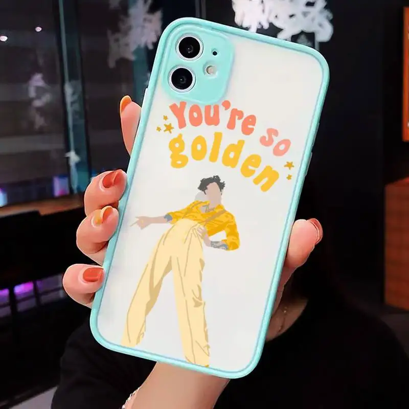 

Harry Styles2 Phone Case Matte For iPhone 12 Mini 11 Pro XR XS Max 7 8 Plus X Hard PC Back Cover
