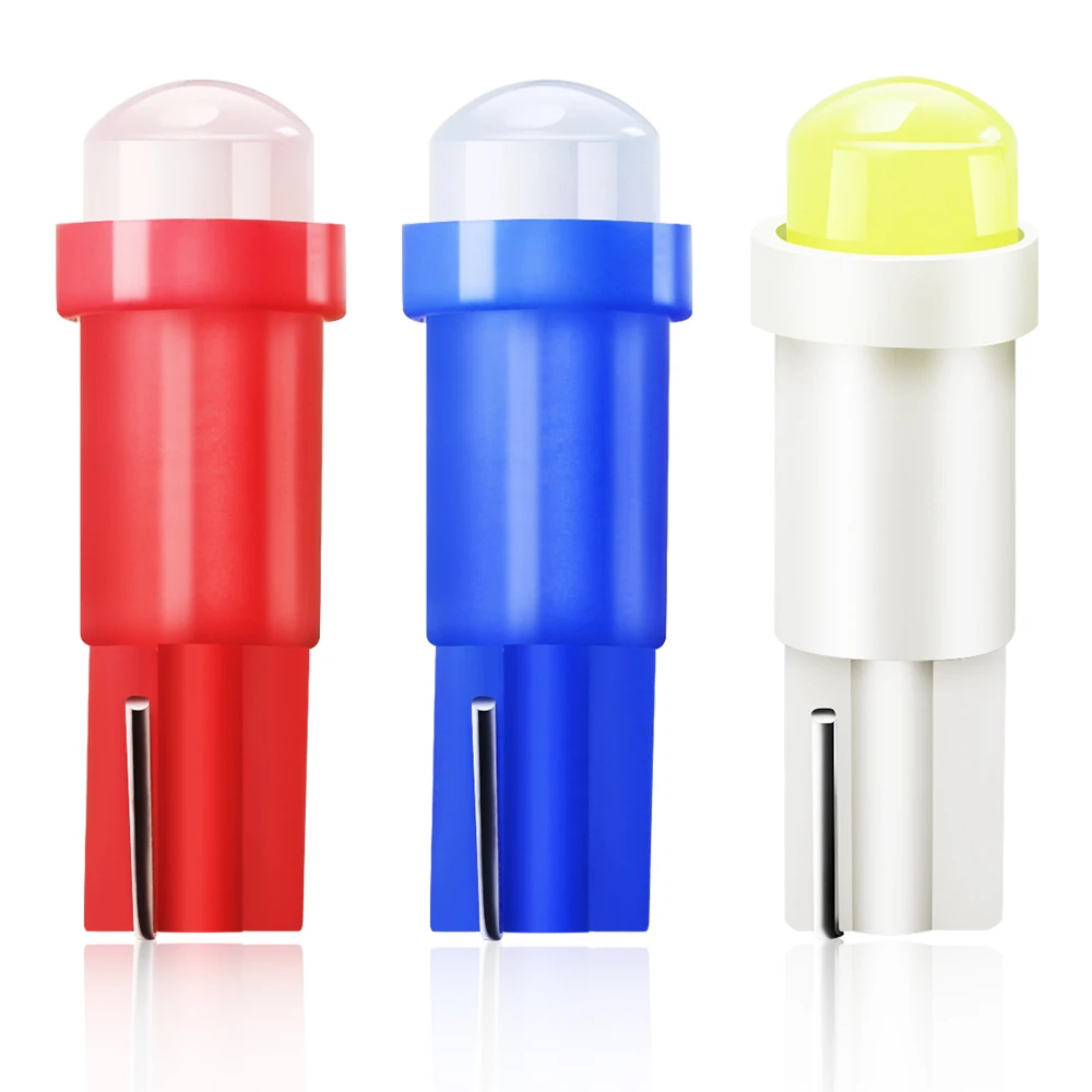 10 шт. светодиодная керамическая лампа T5 для салона автомобиля Renault megane 2 clio duster