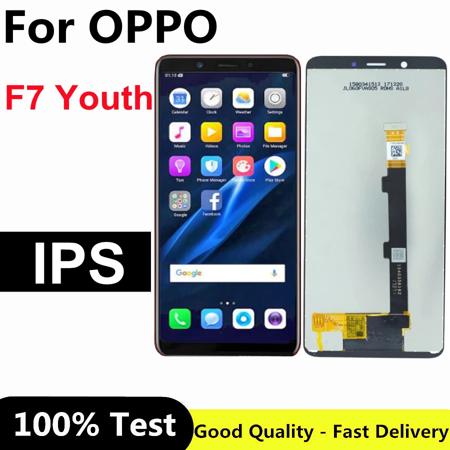 

6.0" For Oppo F7 Youth LCD Display with Touch Screen Digitizer Assembly Replacement lcd for oppo f7 youth Screen