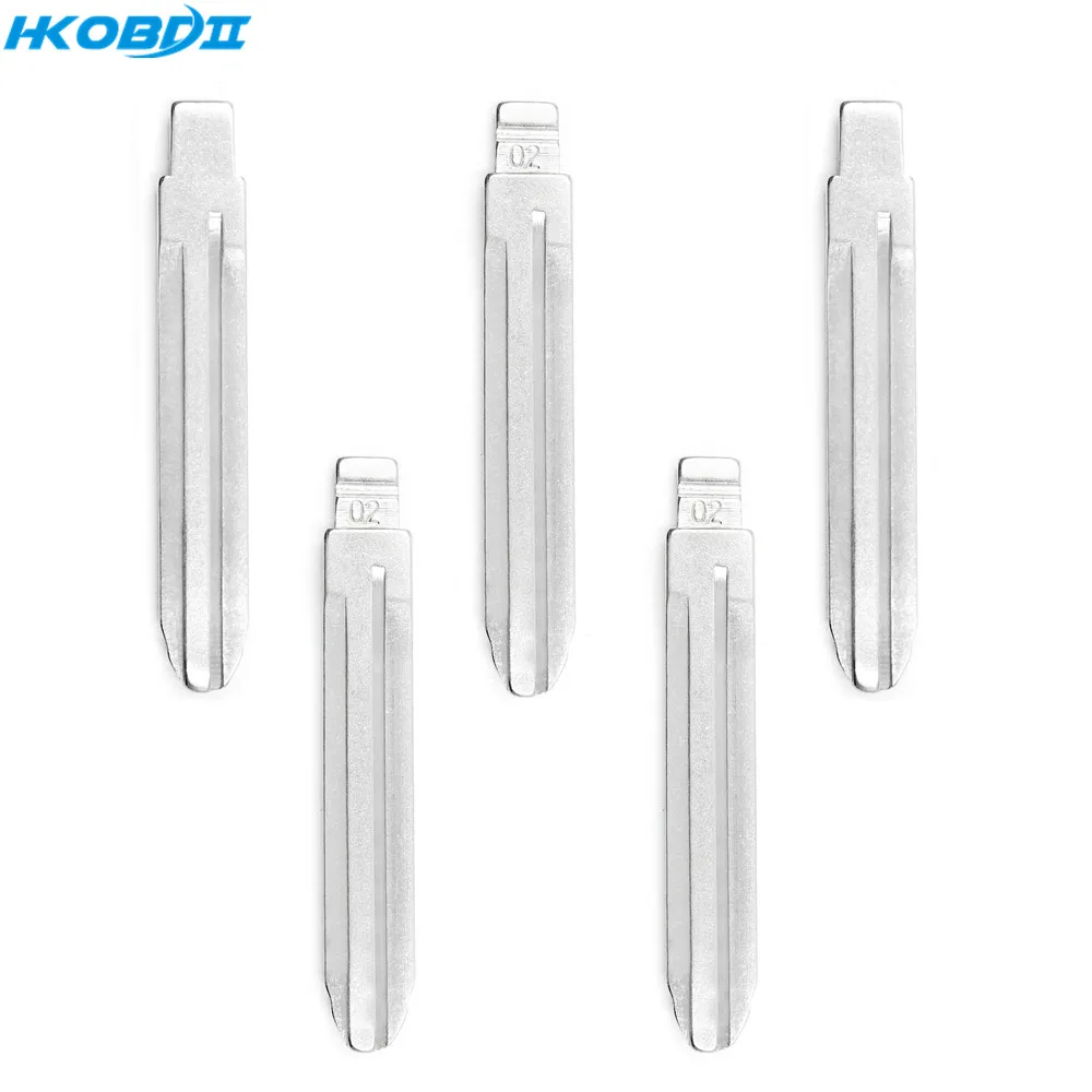 HKOBDII #02 TOY43 для Toyota Camry Corolla совершенно новый металлический неразрезанный флип KD