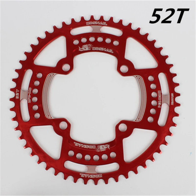 

SNAIL Bicycle 104BCD 44/46/48/50/52T Big Round Chainwheel Chainring MTB Bike Chain Ring