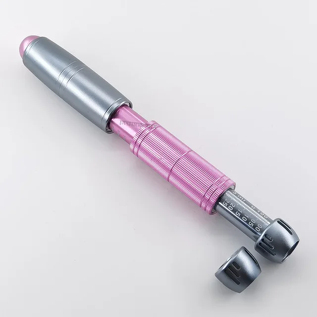 New 2in1 Painless Hyaluronic Pen 3 Level Pressure Stainless Atomizer for Lip Filling Brightening and Wrinkle Removal