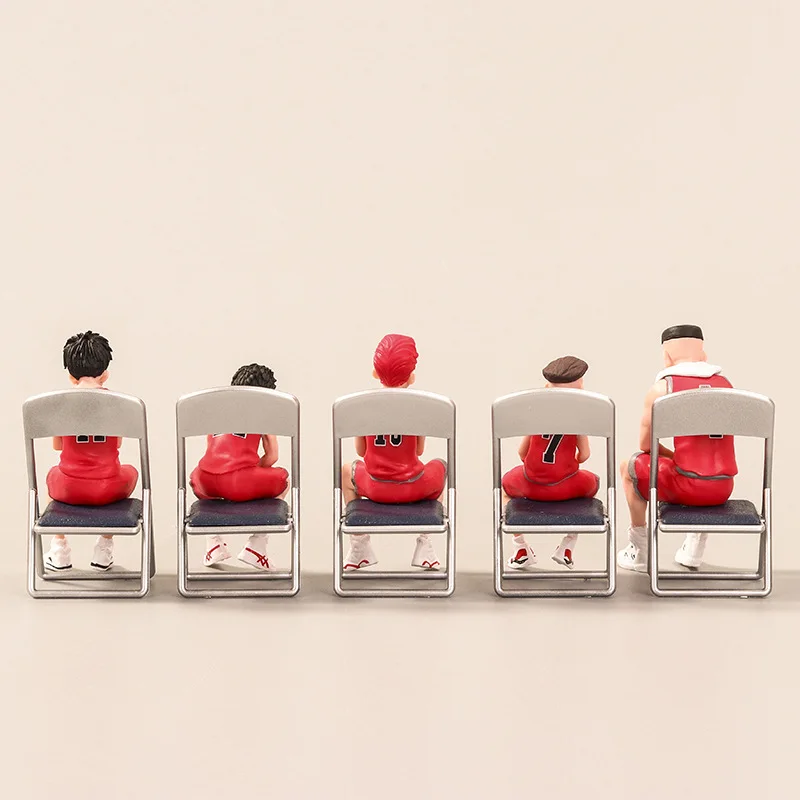 

Medium 5 Stool Basketball Master Hand-made Sakuragi Flower Road Rukawa Maple Akagi Mitsui Doll Decoration decorations for home