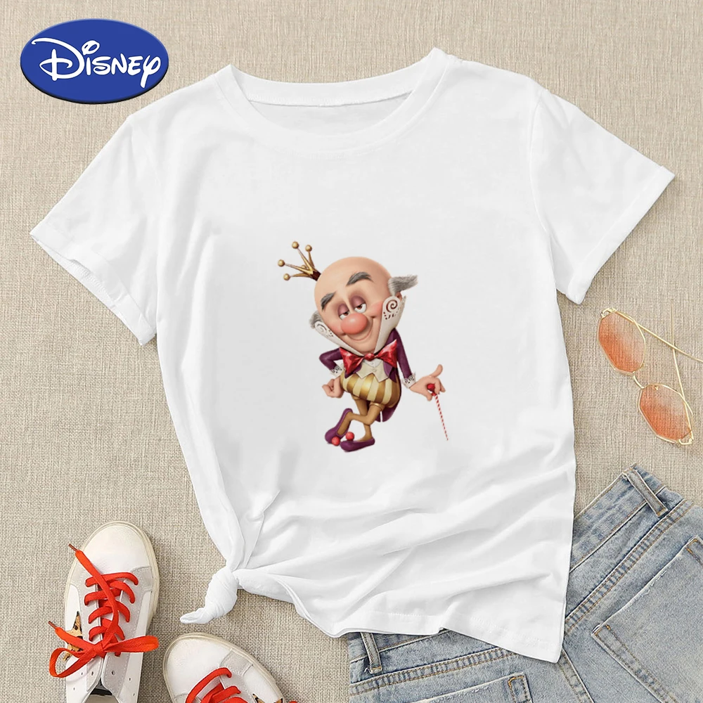 

Disney Wreck It Ralph T-shirt Villain Printed Unisex Clothes New Fashion Women Tshirt Loose Oversized Top Tumblr 2021 Funny