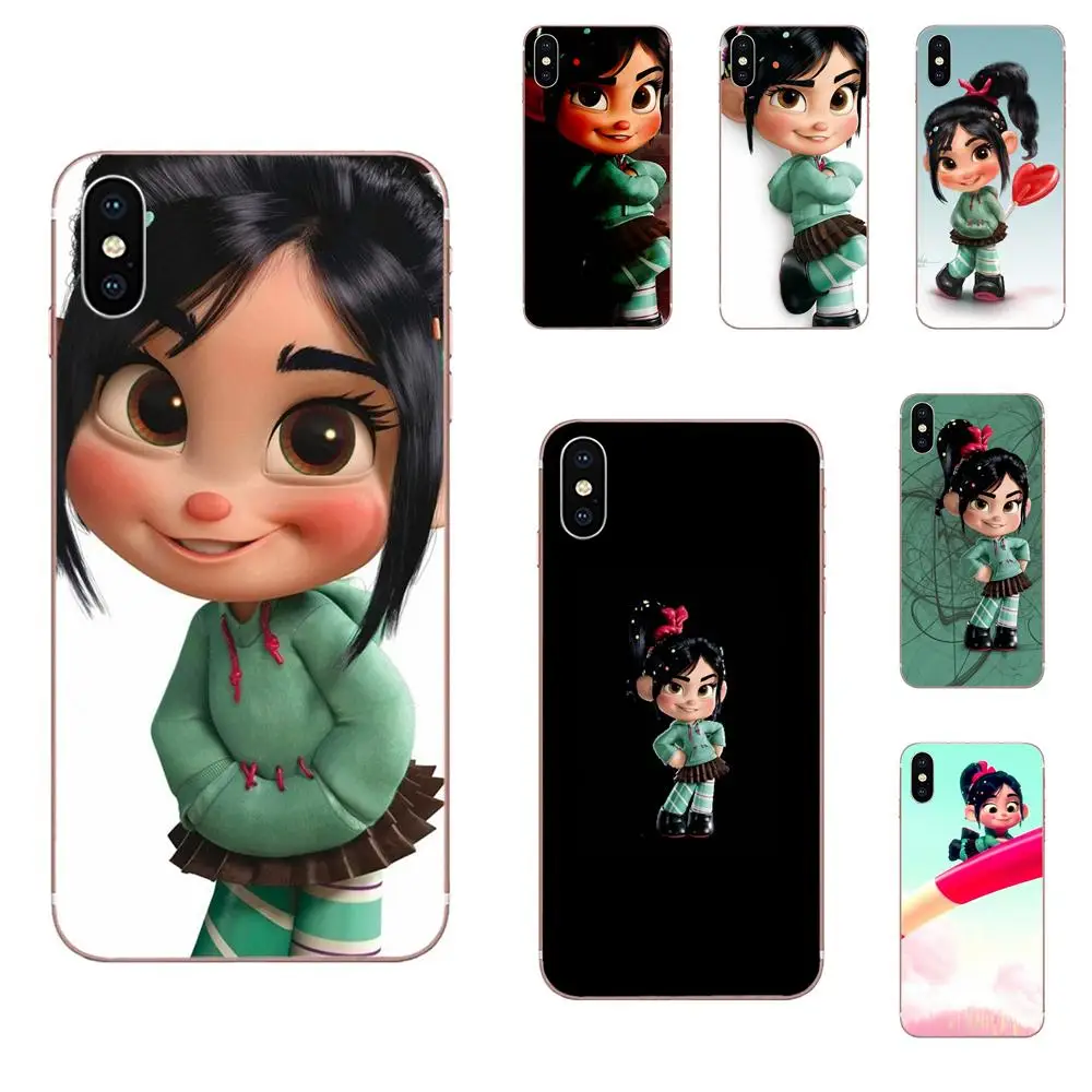 Vanellope Von Schweetz разрушить его Ральф для Samsung Galaxy Note 5 8 9 S3 S4 S5 S6 S7 S8 S9 S10 5G mini Edge Plus