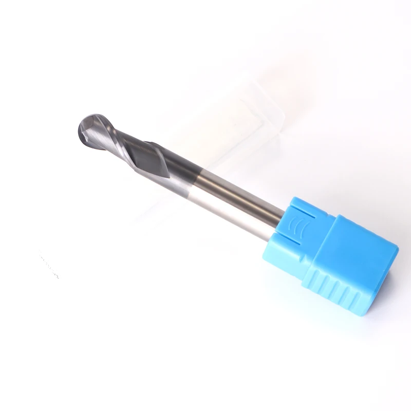 ZGT высококачественные сферические Концевые Фрезы HRC50 2 фрезерные инструменты