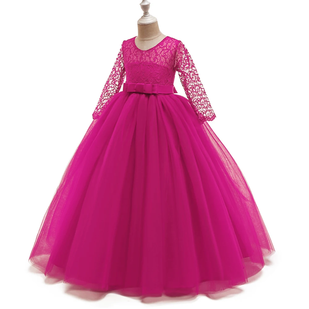 Hot Selling Flower Girl Dresses For Weddings Vestidos De Primera Comunion Children First Communion Dress Girls Pageant Ball Gown |