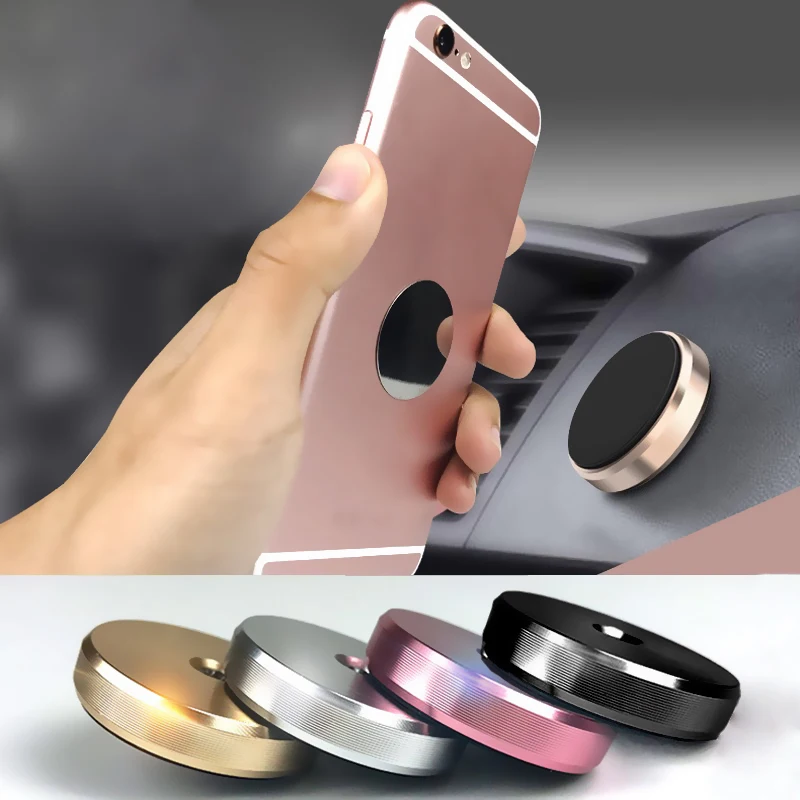 

Metal Magnetic Car Phone Holder Dashboard Magnet GPS Mini Car Stand For iPhone 12 11 Pro Max 12 Mini Xiaomi 11 10 Huawei P40 P30