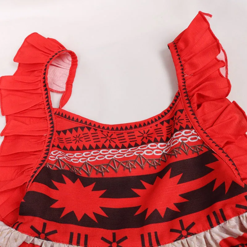 2020 Kids Princess Costume Dresses With Necklace Wig Girls Dress Adventure Outfit Party Cosplay | Детская одежда и обувь