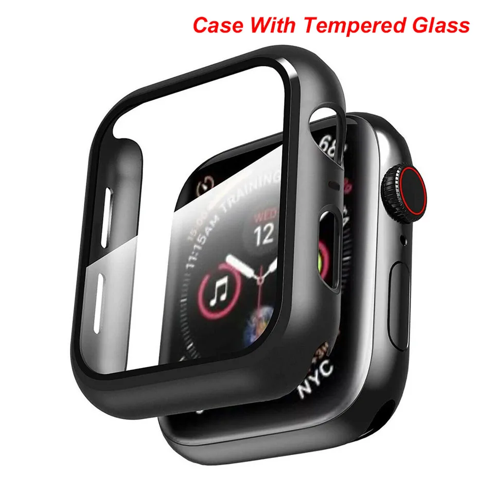 Закаленное 3d-стекло для Apple Watch Series 6 5 4 3 2 1 Se 9H ударопрочная Защитная пленка Iwatch 38 40