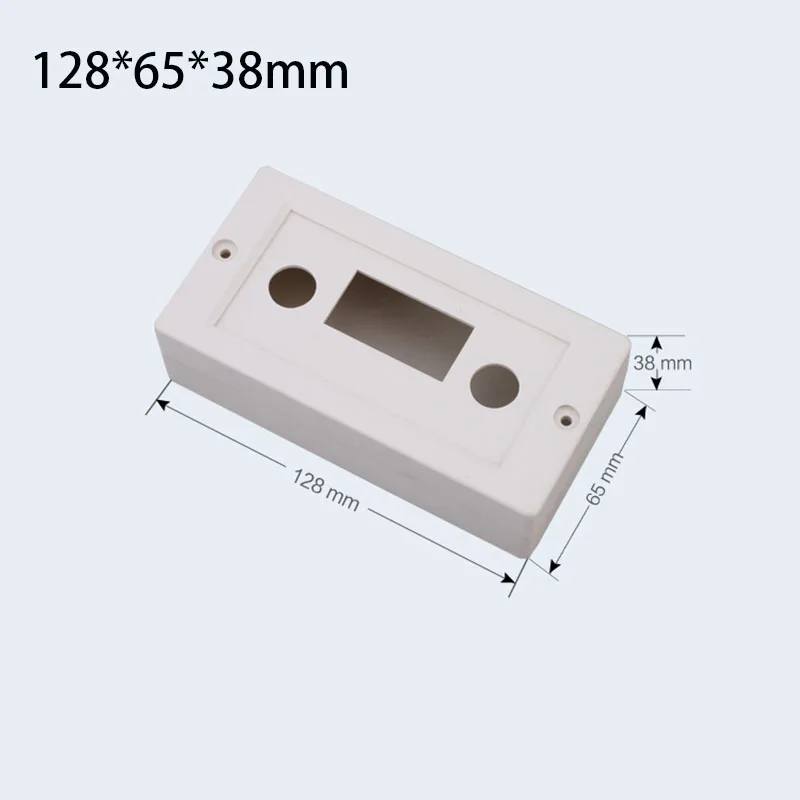 

128*65*38mm Plastic Module Instrument Box Project Box Electronic Instrument Circuit Board Shell Diy Controller Shell
