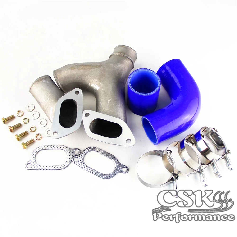 Алюминиевый корпус с верхним креплением интеркулер цвет синий подходит для 02-07 SU