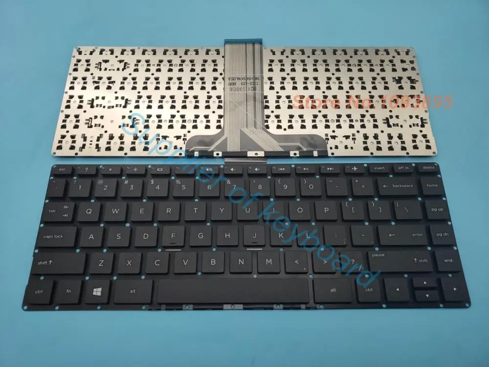 Новая английская клавиатура для ноутбука hp Pavilion 13-S020NR 13-S120DS 13-S120NR 13-S128NR черная |
