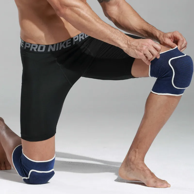 1 пара спортивные наколенники уплотненные губки кепады для танцев тенниса