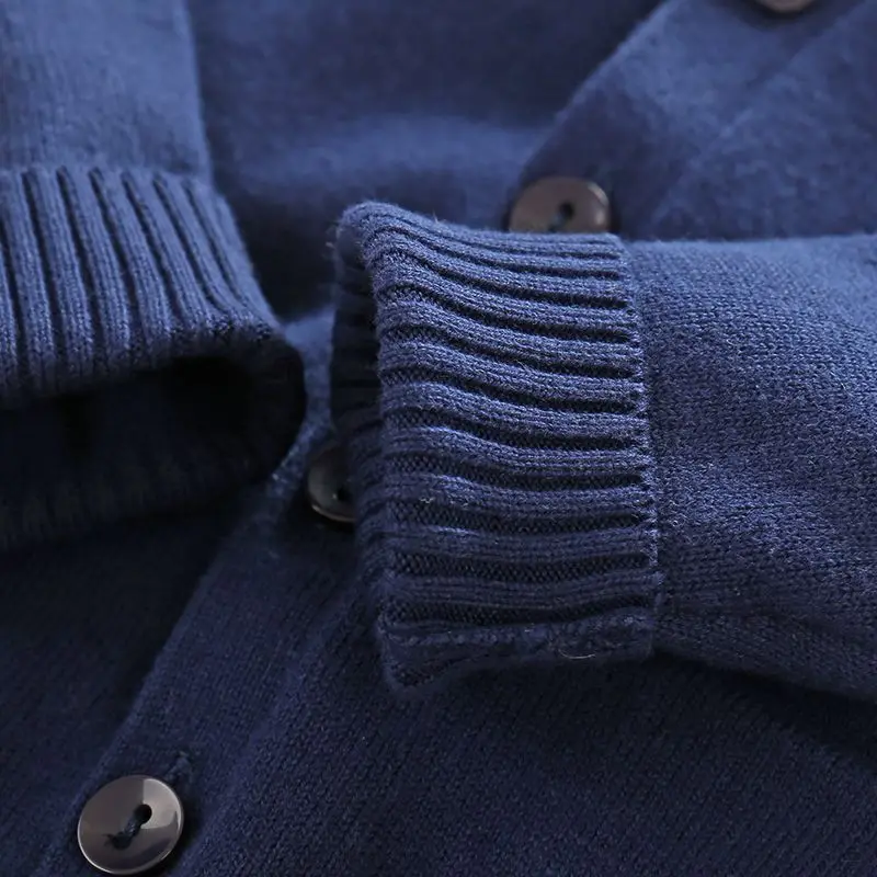 Осеннее пальто вязаный кардиган с длинным рукавом повседневный топ в полоску для