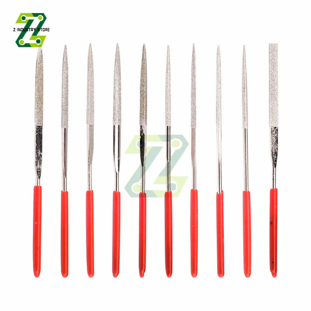 

10/5pcs Diamond File For Light Stone Material Metal Grinding Multi-Function Needle Jewelry Polishing Carving Diamond File