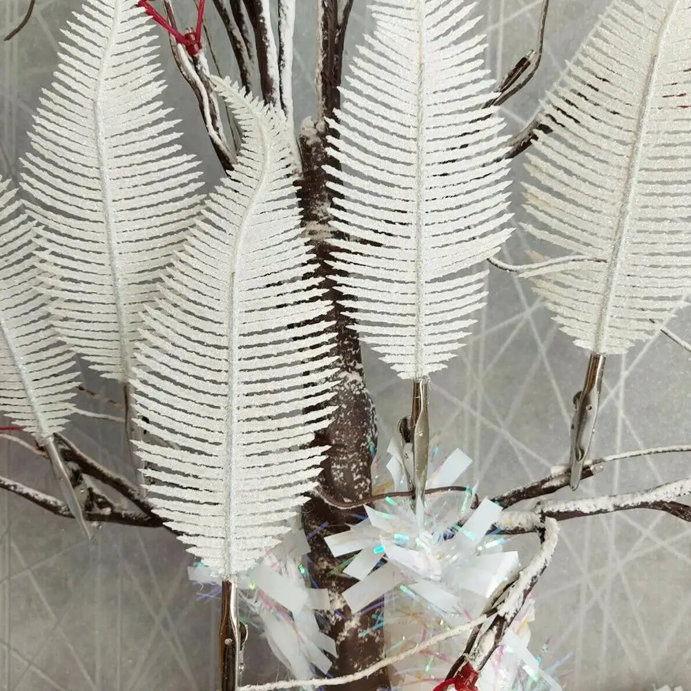 Зажим для украшения новогоднего дерева 22 см 6 шт. | Дом и сад