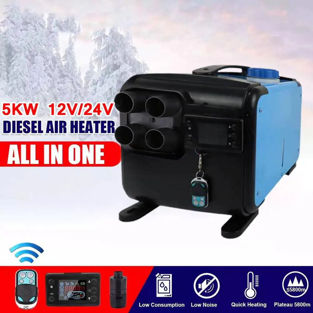 

12/24V автомобильного обогревателя автомобиля дизельный Обогреватель Дизельный подогреватель воздуха подогрева двигателя с ЖК-дисплей Дисп...