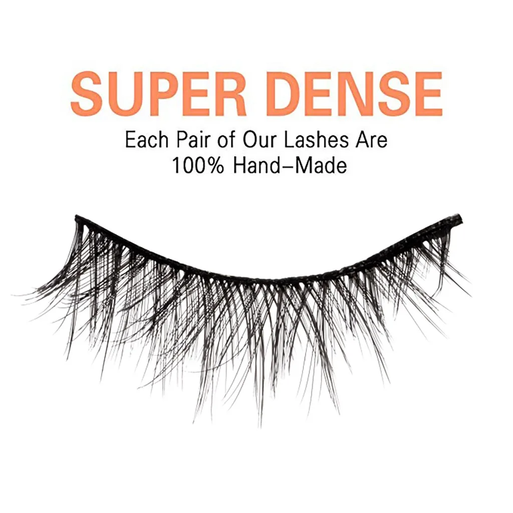 3d натуральные ресницы имитация норки толстые накладные 10 пар многоразовые