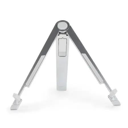 Universal Adjustable Tablet Desk Stand for watching media and typing Premium Silver Compatible 7 to 13 inches |