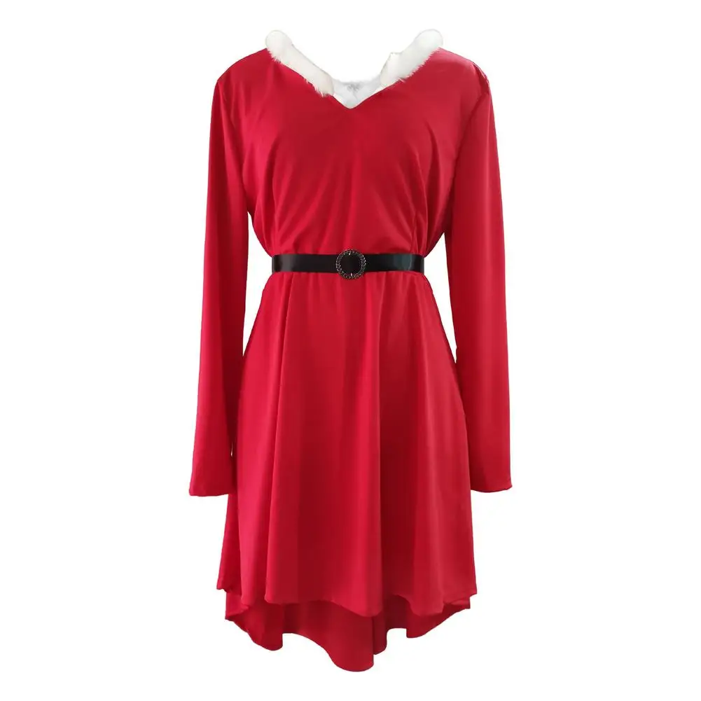 Рождественское платье-качели костюм для взрослых нарядное платье