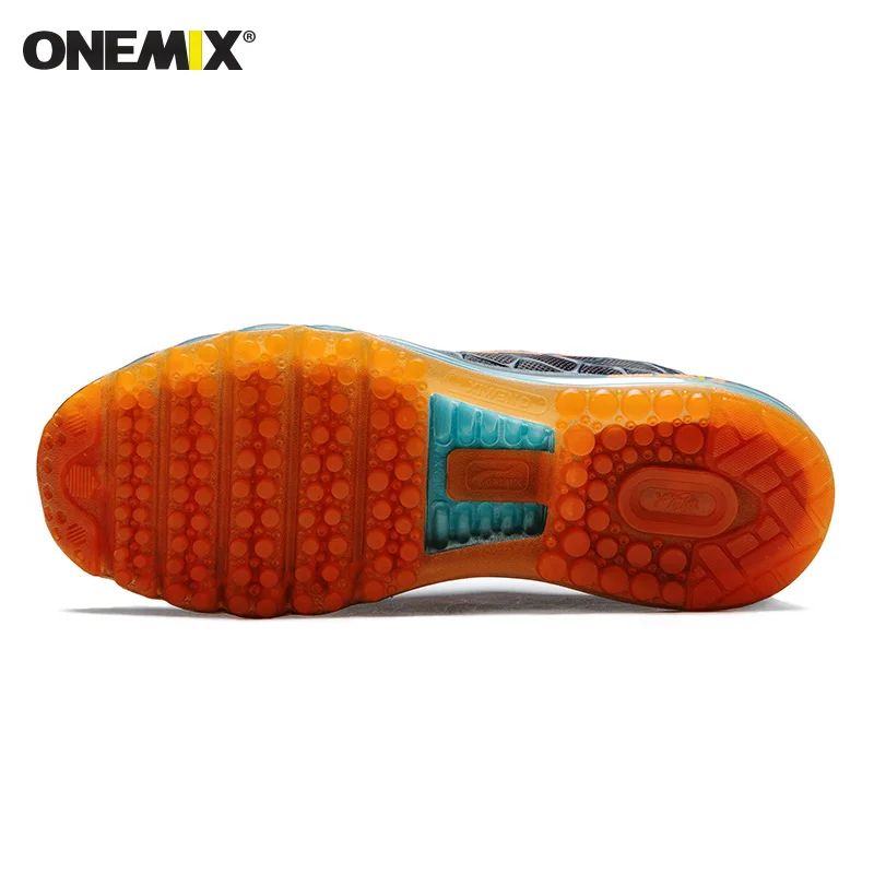 ONEMIX New Style Men Running Shoes Outdoor Leather Jogging Trekking Sneakers Summer Breathable Mesh Athletic Women Sport Shoes