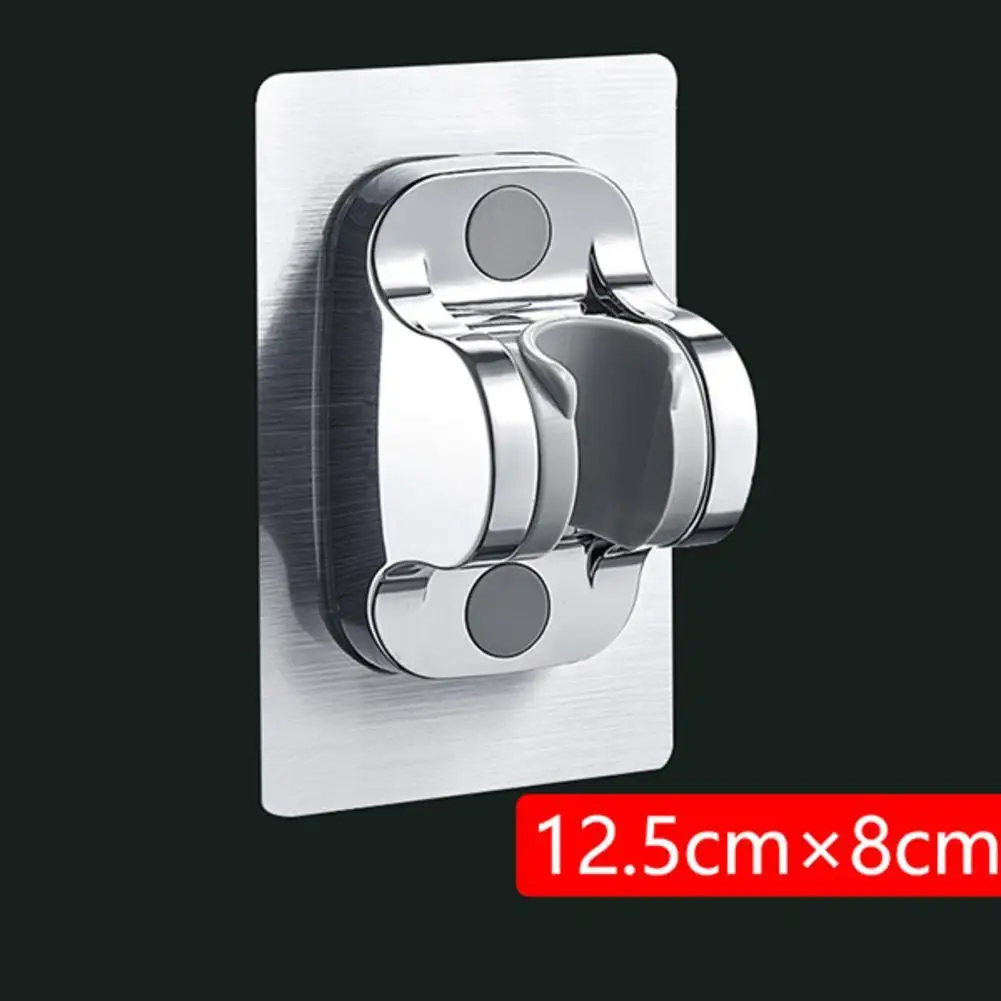

1PC Punch-free Adjustable Shower Bracket Self-adhesive Handheld Suction Up Drill-free Shower Head Holder Showerhead Rack