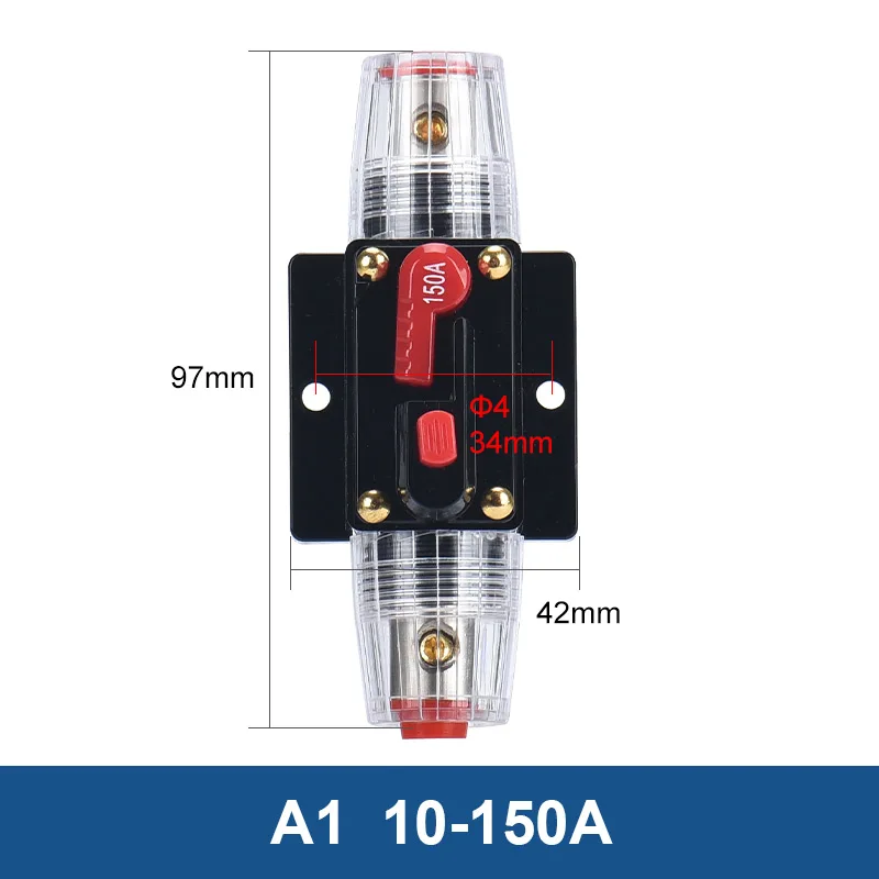 Автоматический прерыватель цепи автомобильного аккумулятора TAIXI 12 В 24 20 А 30 40 50 60