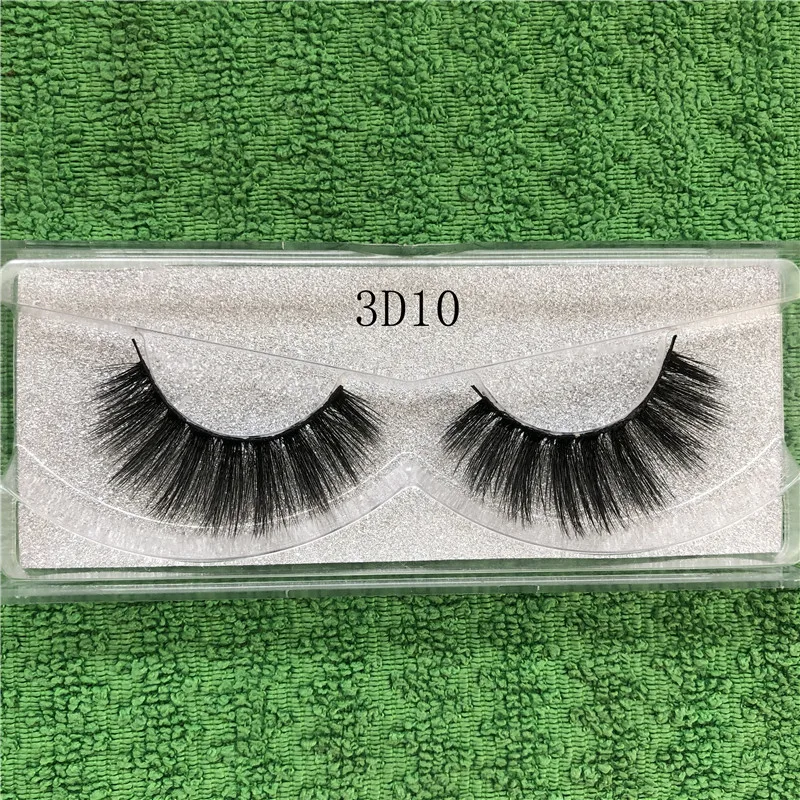Норковые ресницы 100% без жестокости 3D норковые ручной работы полноразмерные