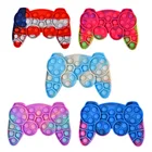 Игровой контроллер Pop It в форме пуш-ап с пузырьками, игрушка с простым затемнением, геймпад для взрослых, антистрессовая ручная сенсорная игрушка, детская игрушка в подарок