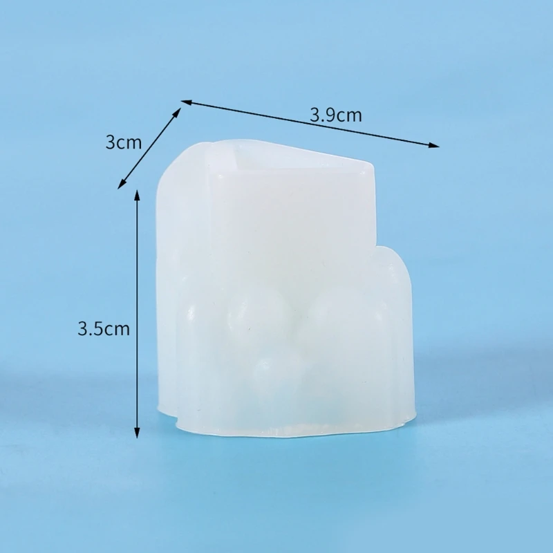 

X7YA Crystal Cluster Stone Silicone Mold UV Epoxy Resin Casting Mould DIY Jewelry Making Crafts for Making Crystal Rocks,Polymer