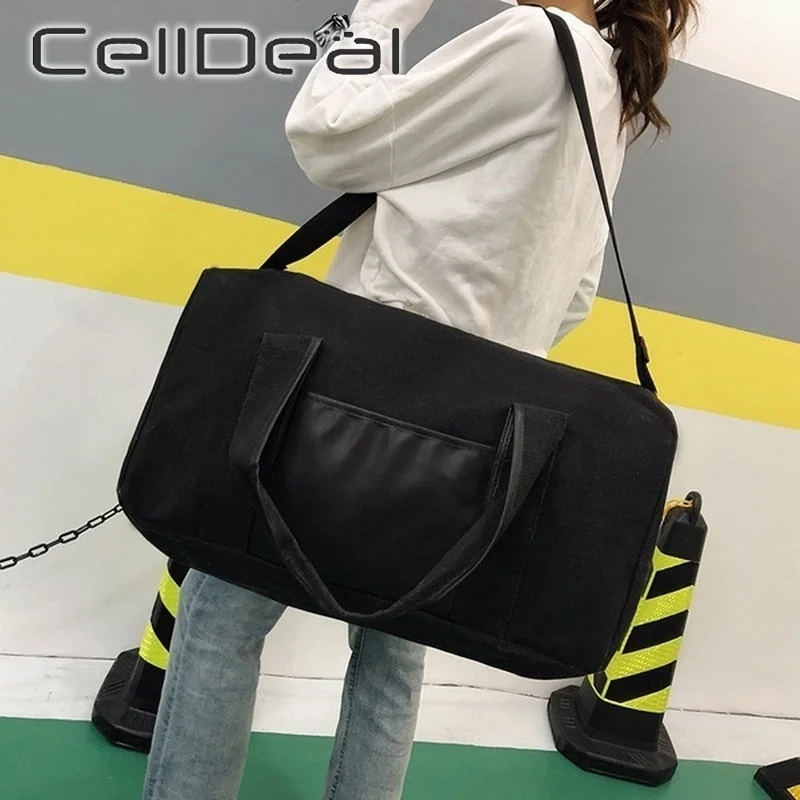 Холщовые дорожные сумки переносные вещевые дорожная сумка-тоут большая сумка