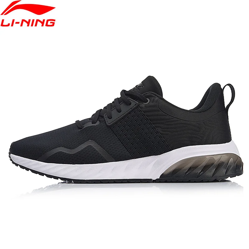 Li Ning Мужская блестящая обувь для образа жизни износостойкая с подушкой li ning