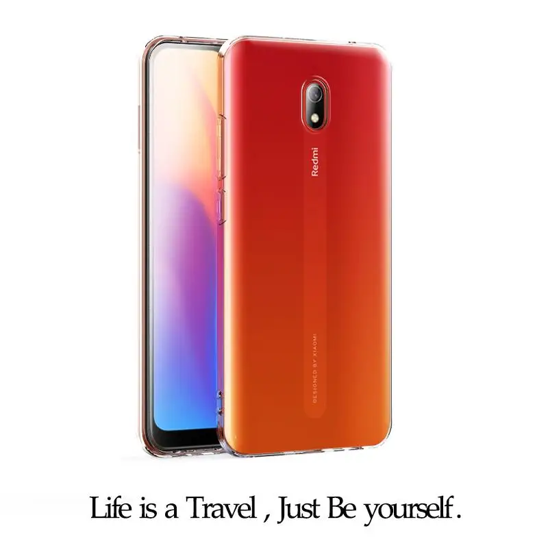 Ультратонкий Мягкий ТПУ чехол для Xiaomi Redmi 8 8A Note 8T Pro прозрачный кристально чистый