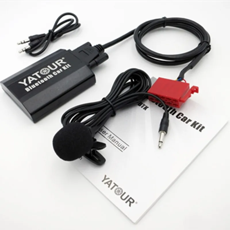 

Yatour автомобильный аудио AUX Bluetooth гарнитура для Mercede Benz 10-контактный 1994-1998 W140 W202 W210 цифровой музыки чейнджер