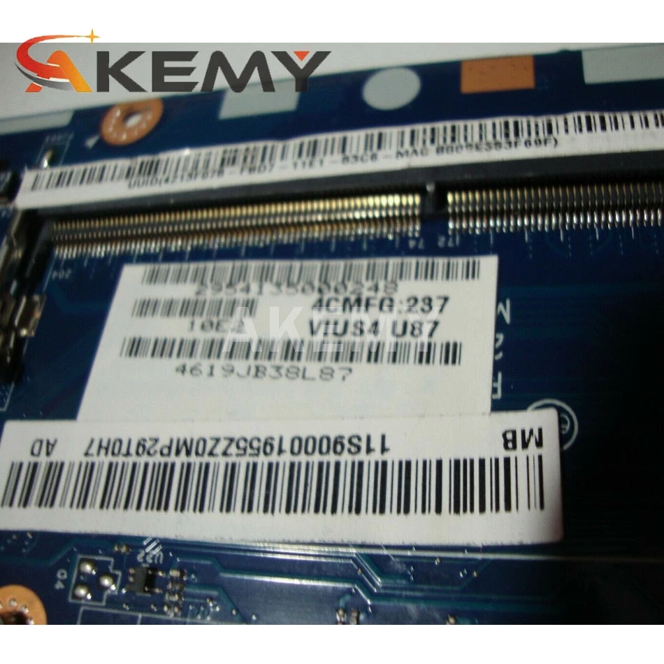 

High quality FOR Lenovo S400 Touch Laptop Motherboard VIUS3/VIUS4 LA-8952P FRU:90002931 SR0N9 I3-3217U SLJ8C DDR3L 100% Tested