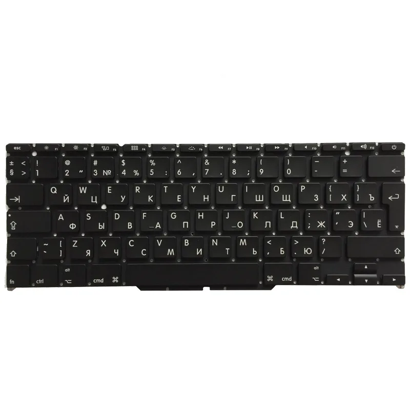 Новая 11 &quotРусская клавиатура для Macbook Air A1370 A1465 MC968 MC969 MD223 MD224 RU Клавиатура
