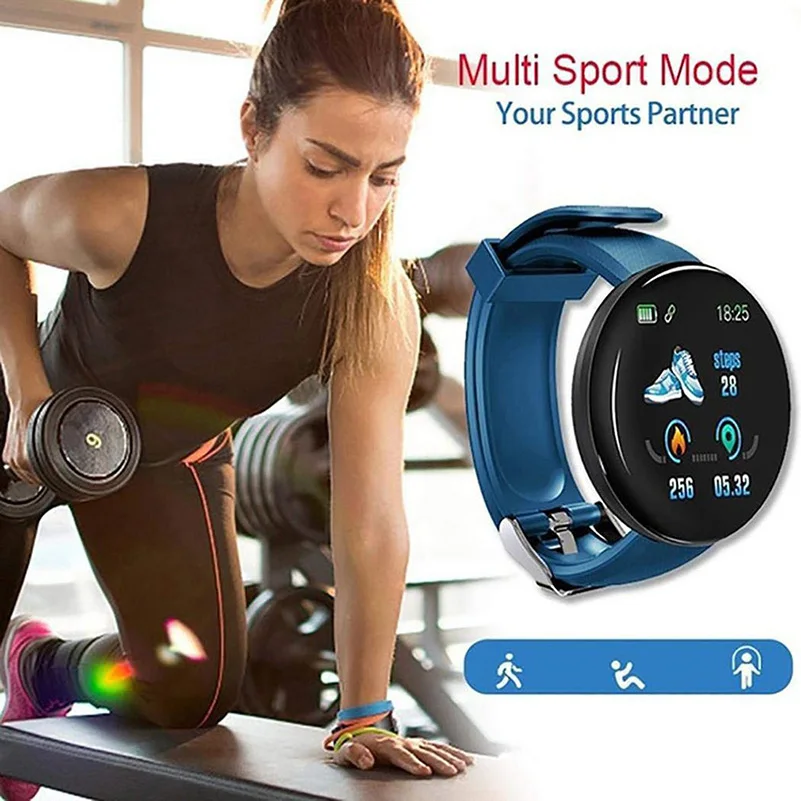 

IP65 Waterproof Smart Watch Fitness Bracelet Band with Measuring Pressure Pulse Meter Sport Digital Multi-functional Wristband