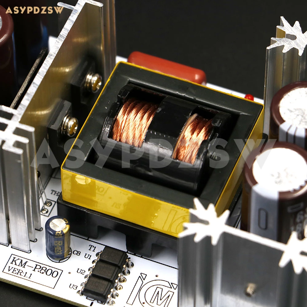 KM P800 высокое Мощность цифровой усилитель импульсный источник питания