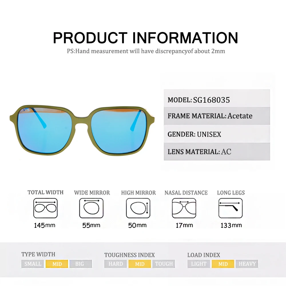 REAL 2019 New Retro Acetate Metal Foot Silk Sunglasses Shield Frame Woman Polaroid Lenses Driver's Glasses Goggles Unisex | Аксессуары