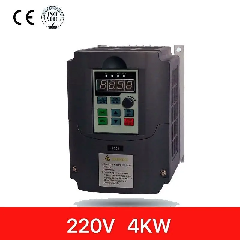 

220v 4.0kw VFD Variable Frequency Drive VFD /Inverter 1HP or 3HP Input 3HP Output frequency inverter