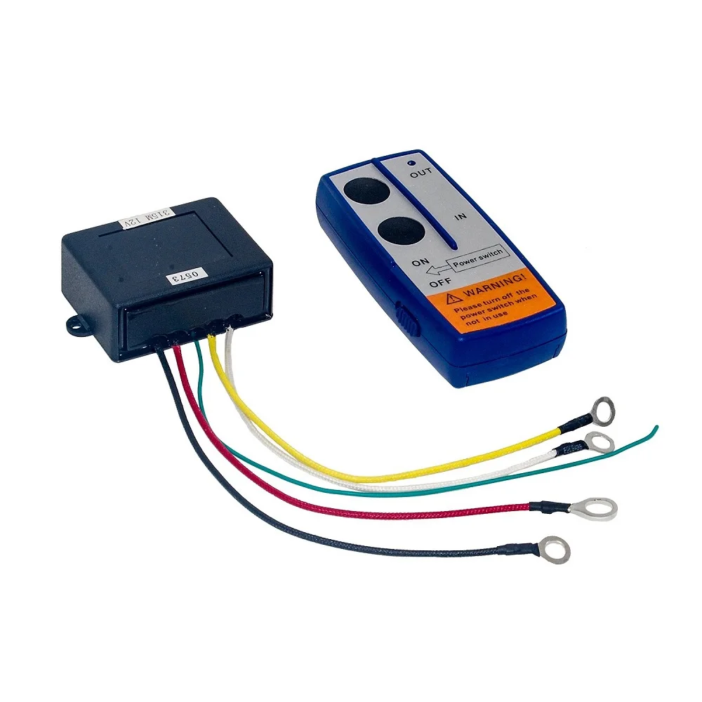 

Беспроводной переключатель дистанционного управления для лебедки телефонная трубка в комплекте, 50 футов, 12 В для Jeep ATV SUV UTV 4x4