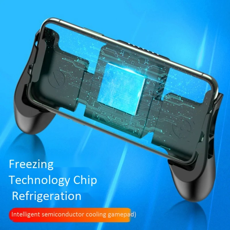 Мобильный игровой контроллер с полупроводниковым охлаждающим триггером