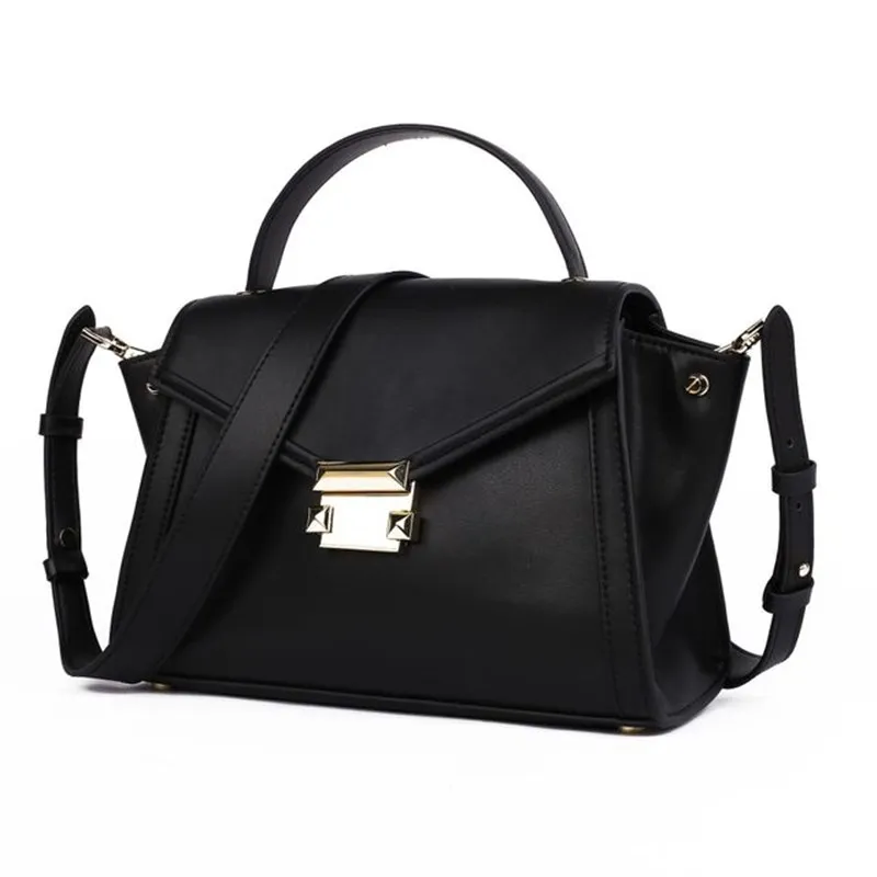 

Women Bag 2020 Genuine Leather Splicing Personality Fashion Designer Luxury New Handbags Crossbody Messenger Shoulder Bags